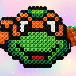 Ninja Turtle Perler Kandi Garters